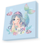Teemantmosaiik Sea Starlett, 22x22 cm