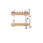 3 r&otilde;ngaga messingist kollektor voolum&otilde;&otilde;turite ja kurnadega