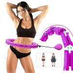 Hula r&otilde;ngas, kaalutud, modulaarne, reguleeritava &uuml;mberm&otilde;&otilde;duga, lilla