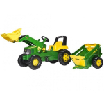 K&otilde;nealune Rolly Toys John Deere'i traktor, roheline