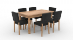 K&ouml;&ouml;gim&ouml;&ouml;bli komplekt ADRK Furniture 80 Rodos, must/pruun