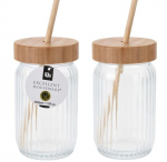 Kaane ja k&otilde;rrega joogipurk Bamboo, 500 ml
