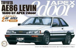 Liimitav mudel Fujimi ID-61 Toyota AE86 Levin 2 door Late type '85 46495 1/24