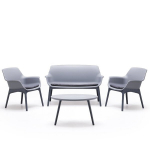 Aiam&ouml;&ouml;bli komplekt Bica Luxor Lounge Set helehall/hall