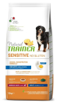 Koerte kuivtoit Natural Trainer Sensitive No Gluten Medium Maxi Egg munadegam, suurt ja keskmist t&otilde;ugu koertele, 12 kg