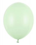 Vastupidavad lateksist &otilde;hupallid 30 cm, pastelne pistaatsiaroheline (1 pakk / 100 tk.)