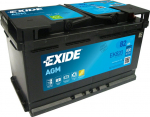 K&auml;ivitusaku Exide AGM 80Ah 800A 315x175x190-+