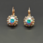 Swarovski kristallidega kaunistatud k&otilde;rvar&otilde;ngad DiamondSky Glory II (Aurore Boreale)