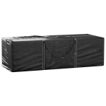 vidaXL aiapatjade hoiukotid 2 tk, must, 135 x 40 x 55 cm, pol&uuml;et&uuml;leen