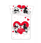 Voodipesukomplekt Mickey and Minnie Love 05, 140x200 cm