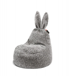 Laste kott-tool Qubo&trade; Baby Rabbit Linden Fluffy Fit, helehall