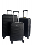Keskmine reisikohver Airtex 642/M, must