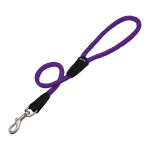 Laisse - Gloria - Ronde en nylon - R&eacute;sistante - Durable - Pour chien noir