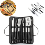 Grillitarvikute komplekt &uuml;mbrisega BBset Innovagoods, 12 tk