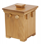 Puzzle - FRIDOLIN - 17197 - Bambusest maagiline kast - 8x8x10,5 cm - Alates 7. eluaastast - 1 v&otilde;i rohkem m&auml;ngijat