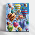 Maalid numbrite j&auml;rgi TM V&auml;rvikas "Towards desires" 40x50 cm