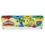 Plastiliin Play-Doh 23241, 4 t&uuml;kki pakis: oranž, sinine, kollane ja roheline, 224 g