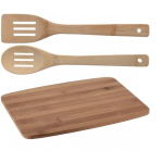 L&otilde;ikelaud ja k&ouml;&ouml;giriistade komplekt Excellent Housewares, 3 tk