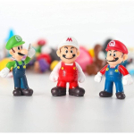 48 tk Super Mario Bros minifiguur m&auml;nguasjad nuku m&auml;rulifiguurid Modellikornamendid S&uuml;nnip&auml;evakoogi kingitused