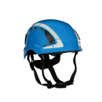 Kaitsekiiver SecureFit, ventileeritud, helkuritega, sinine X, 3M