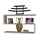 Seinariiul Kalune Design Jenika, valge