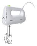Braun mikser HM1100WH MultiMix 1 Electric Mixer, valge