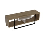 TV laud Kalune Design Asal 120 cm, tamm/must