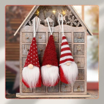 Rippuvad p&auml;kapikud 3 tk L15, punane