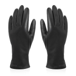 Nahast Audrey Adamaski kindad, Betlewski&reg;, naturaalse naha, iTouch, mustad