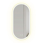 LED seinapeegel OVL 50x100cm Gold