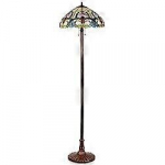 Tiffany-T&uuml;&uuml;p 2 Valguslamp / 18" V&auml;rvitud Klaasvarja