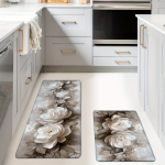 Lillelised k&ouml;&ouml;gimatid, komplekt 2tk, 45cm*75cm+45cm*120cm