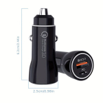 IPhone 15 autolaadija kiirlaadimine 38W USB C adapter must