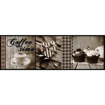 K&ouml;&ouml;givaip Coffee Time Taupe 50x150 cm