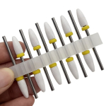 10tk Keraamilised K&uuml;&uuml;nepuuride Komplekt Elektriline Manik&uuml;&uuml;r Lihvija Tarvikud. , TC10P-05