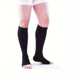 1 Paar Meditsiiniline Ilu S&auml;&auml;re Venoosne Elastne Kompressioon 23-32mmHg Keskmise Toru Avatud Varbad Toetav. , XL