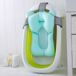 Beebi vannipadi vasts&uuml;ndinu libisemiskindel vannipadi poistele t&uuml;drukutele unisex (0&ndash;12 kuud) keskmine roheline