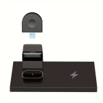 AIREDGER 3-in-1 Kiire Juhtmevaba Laadimisjaam, USB-C., Juoda
