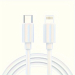 [MFi Sertifitseeritud] 3/4tk 201.17/121.92cm Type-C Lightning Laadimiskaabel, Sobib iPhone/iPadle, 6,6 pėdos / 2 mln