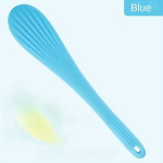 1tk Silikoon Gua Sha Laud, Meridiaan Massaaži Pad, Tervise Ja Heaolu Pad, Kogu Keha Lihaste Massaaži Pad., Mėlyna dryžuota Sha Sha lenta