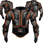 HEROBIKER Keha Soomustuste Kaitsevarustus PE Kestaga S&otilde;itmiseks, XL