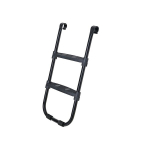Trampoliinitrepp, SLD76BK, 76 cm, Must