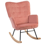 Kiiktool, puhketool, kandev&otilde;ime kuni 120 kg, pol&uuml;ester, 98 x 71 x 101 cm, roosa, Rosa