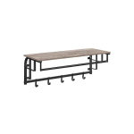 Seinakonks, LCR102B01, 30x66x27 cm, Vintage pruun-must.