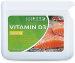 Toidulisand D3-Vitamiin 100 mcg (4000IU) 30 &otilde;likapslit