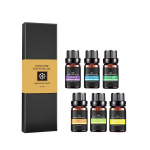 Eeterlike &otilde;lide komplekt Carbonpro Home Spa 100% Pure, 6x10 ml
