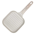 Mini marmorist grillpann, beež