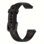 Pehme Silikoonist Kellarihm Huawei Band 7 Jaoks, Sportlik Kiirkinnitusega Asendusrihm, Kellatarvikud variant-102376, Juoda