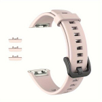 Spordi silikoonist rihm Huawei Band 6 jaoks. variant-102862, Rožinis