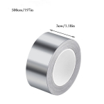 Veekindel Alumiiniumfooliumteip: Hallitusekindel ja Tulekindel, Isekleepuv, Paksendatud Maksimaalseks Kaitseks